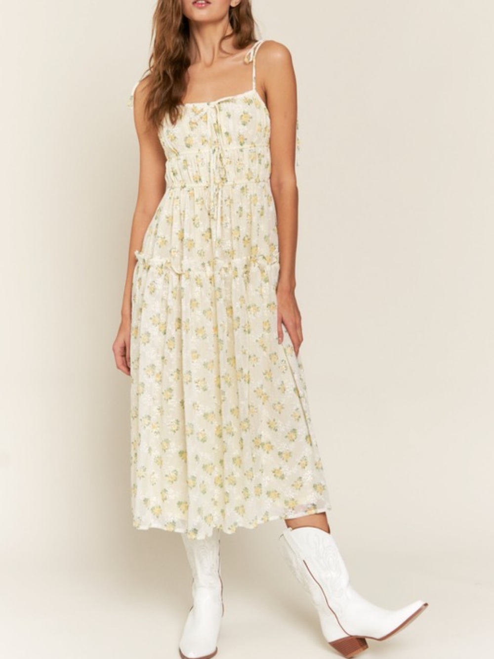 Floral Midi Dress